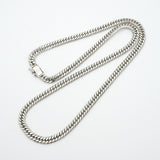 【6khe0026】喜平 ネックレス Pt850 プラチナ 6面 ダブル 50.8cm 50.6g キヘイ【中古】メンズ レディース ユニセックス