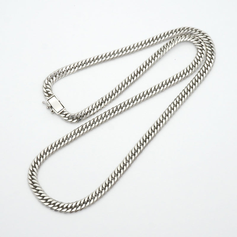 【6khe0026】喜平 ネックレス Pt850 プラチナ 6面 ダブル 50.8cm 50.6g キヘイ【中古】メンズ レディース ユニセックス