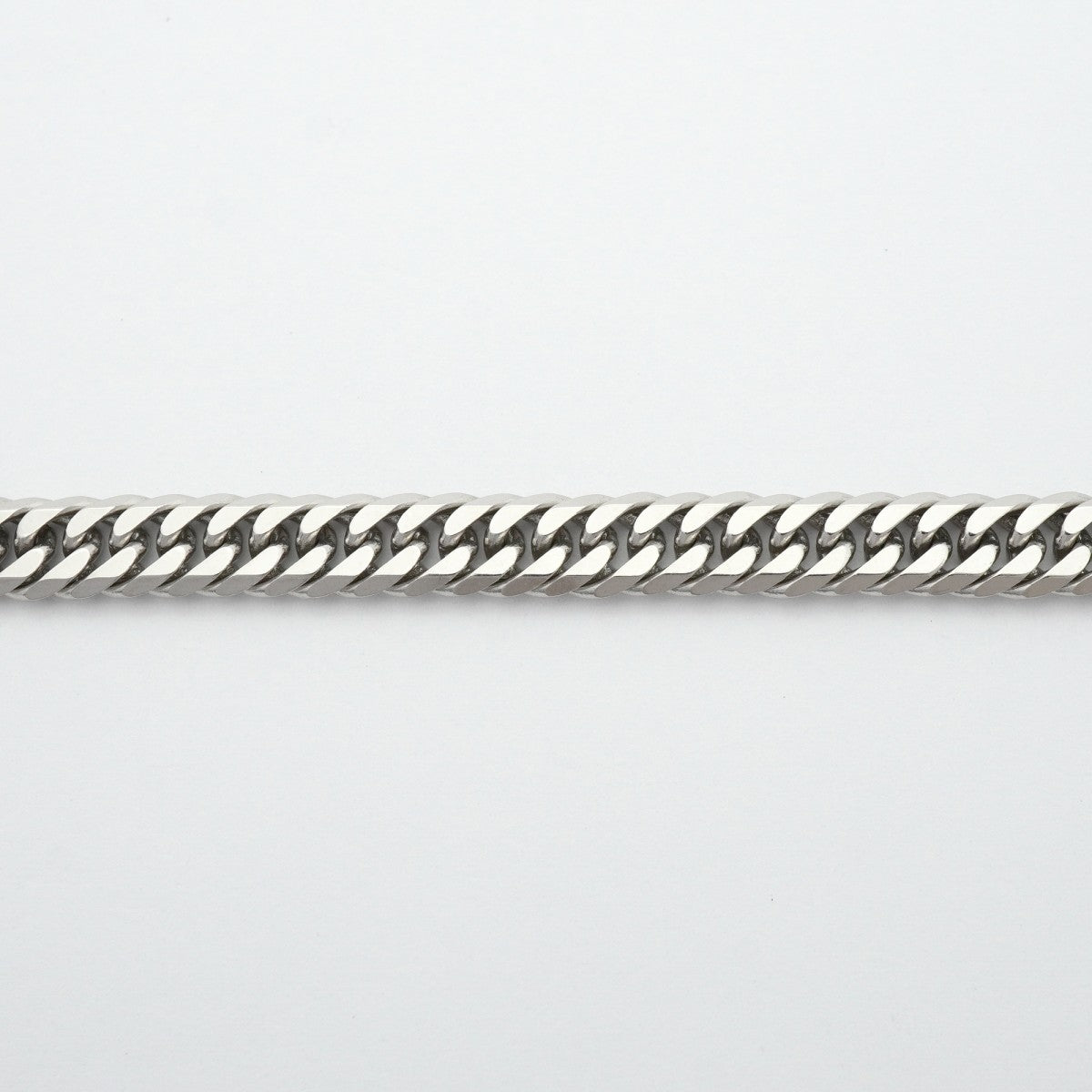 【6khe0026】喜平 ネックレス Pt850 プラチナ 6面 ダブル 50.8cm 50.6g キヘイ【中古】メンズ レディース ユニセックス