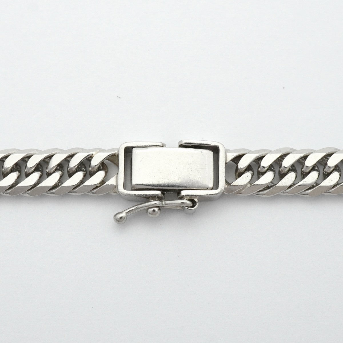 【6khe0026】喜平 ネックレス Pt850 プラチナ 6面 ダブル 50.8cm 50.6g キヘイ【中古】メンズ レディース ユニセックス