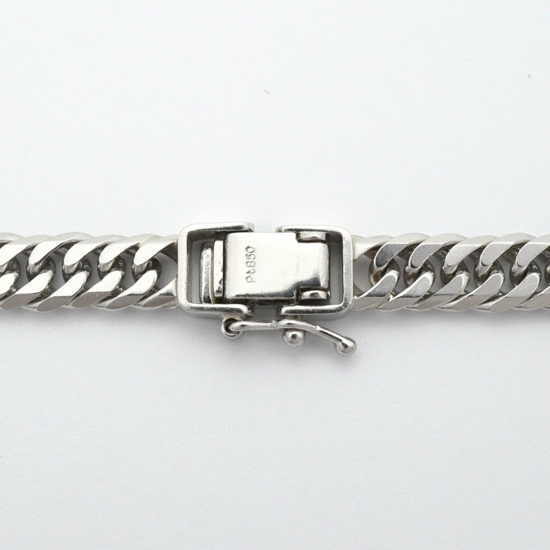 【6khe0026】喜平 ネックレス Pt850 プラチナ 6面 ダブル 50.8cm 50.6g キヘイ【中古】メンズ レディース ユニセックス