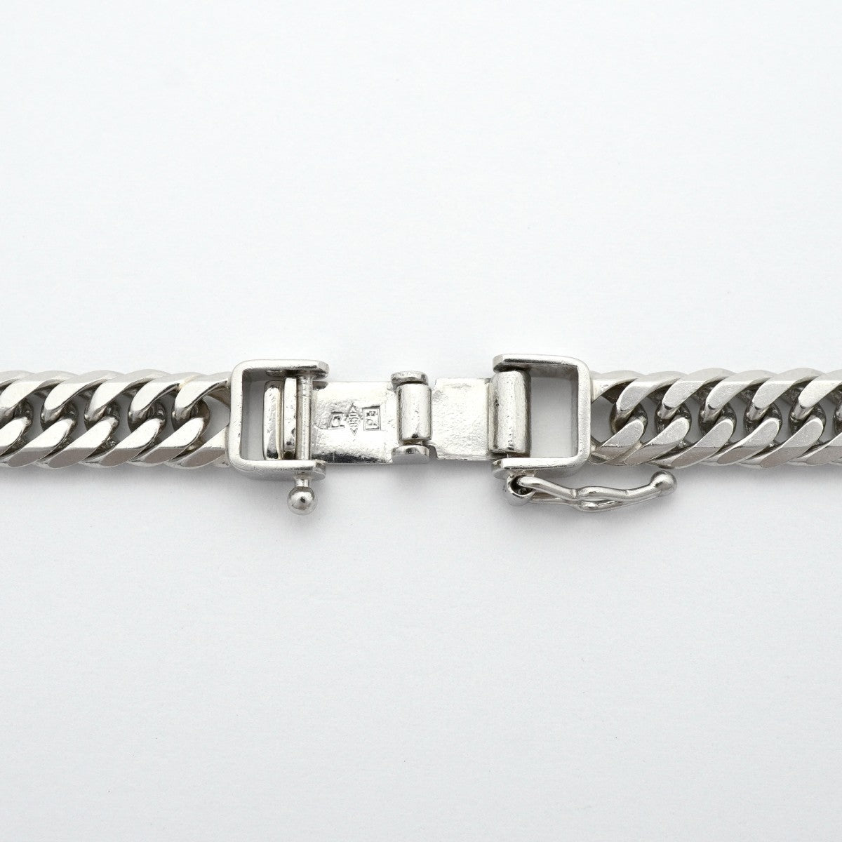 【6khe0026】喜平 ネックレス Pt850 プラチナ 6面 ダブル 50.8cm 50.6g キヘイ【中古】メンズ レディース ユニセックス