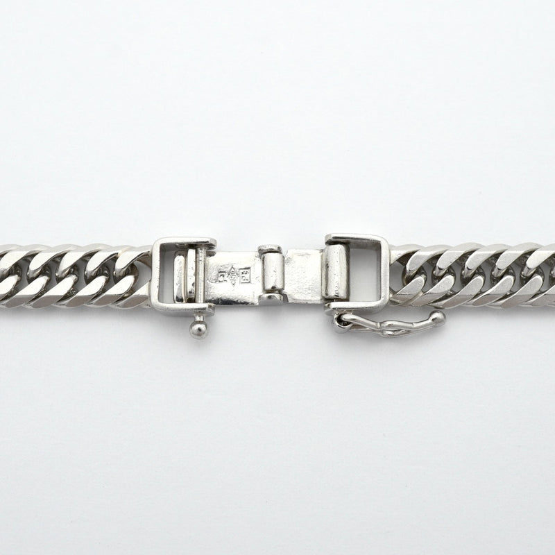 【6khe0026】喜平 ネックレス Pt850 プラチナ 6面 ダブル 50.8cm 50.6g キヘイ【中古】メンズ レディース ユニセックス