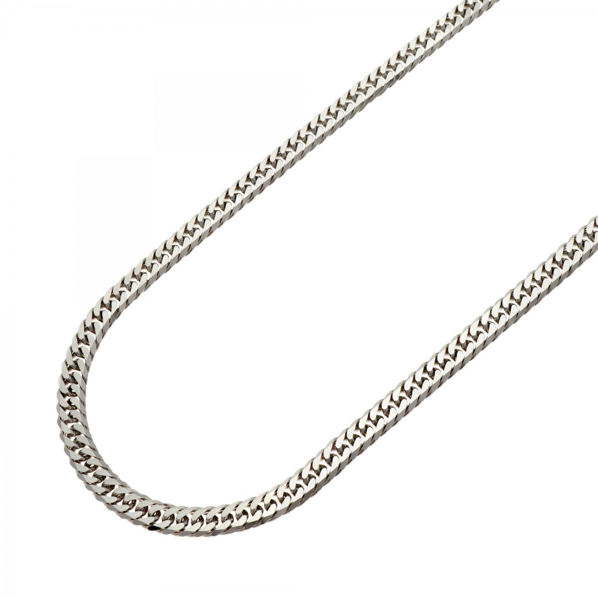 【6khe0027】喜平 ネックレス Pt850 プラチナ 6面 ダブル 50.2cm 30.2g キヘイ【中古】メンズ レディース ユニセックス