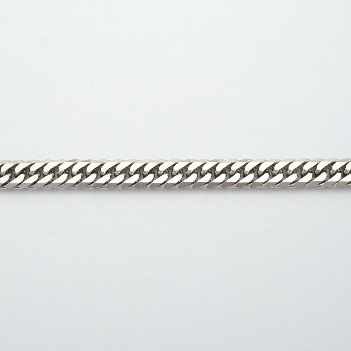 【6khe0027】喜平 ネックレス Pt850 プラチナ 6面 ダブル 50.2cm 30.2g キヘイ【中古】メンズ レディース ユニセックス