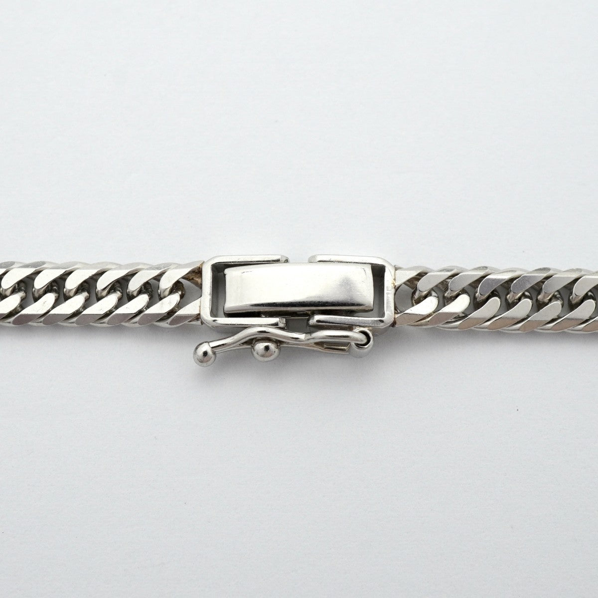 【6khe0027】喜平 ネックレス Pt850 プラチナ 6面 ダブル 50.2cm 30.2g キヘイ【中古】メンズ レディース ユニセックス