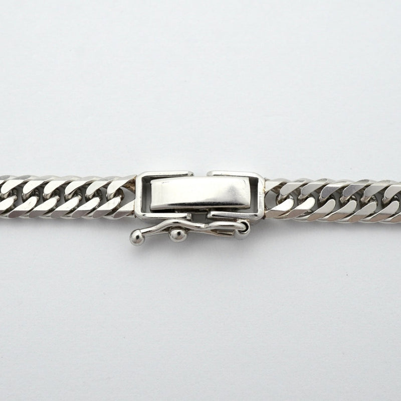 【6khe0027】喜平 ネックレス Pt850 プラチナ 6面 ダブル 50.2cm 30.2g キヘイ【中古】メンズ レディース ユニセックス