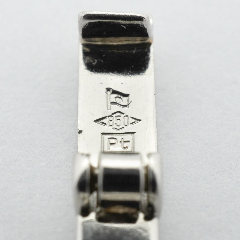 【6khe0027】喜平 ネックレス Pt850 プラチナ 6面 ダブル 50.2cm 30.2g キヘイ【中古】メンズ レディース ユニセックス