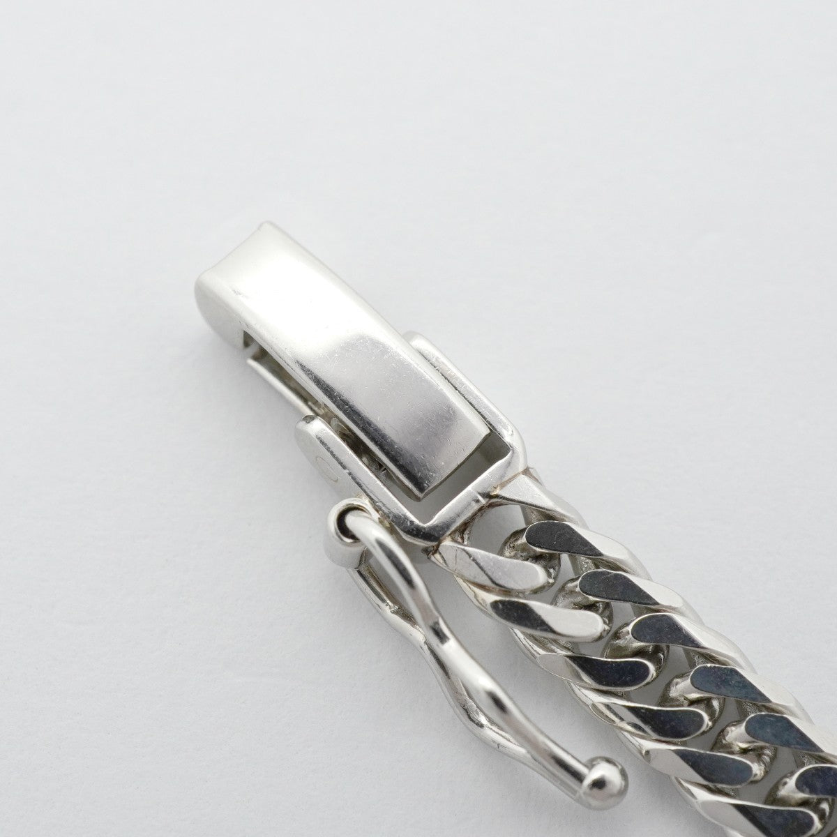 【6khe0027】喜平 ネックレス Pt850 プラチナ 6面 ダブル 50.2cm 30.2g キヘイ【中古】メンズ レディース ユニセックス