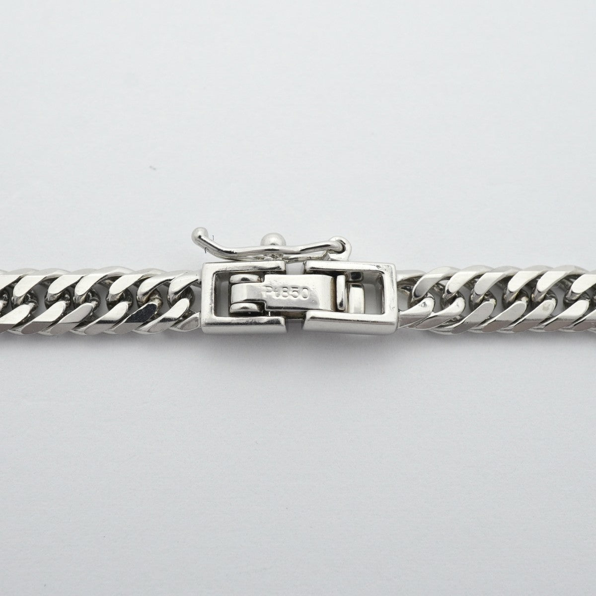 【6khe0028】喜平 ネックレス Pt850 プラチナ 6面 ダブル 50.5cm 30.6g キヘイ【中古】メンズ レディース ユニセックス