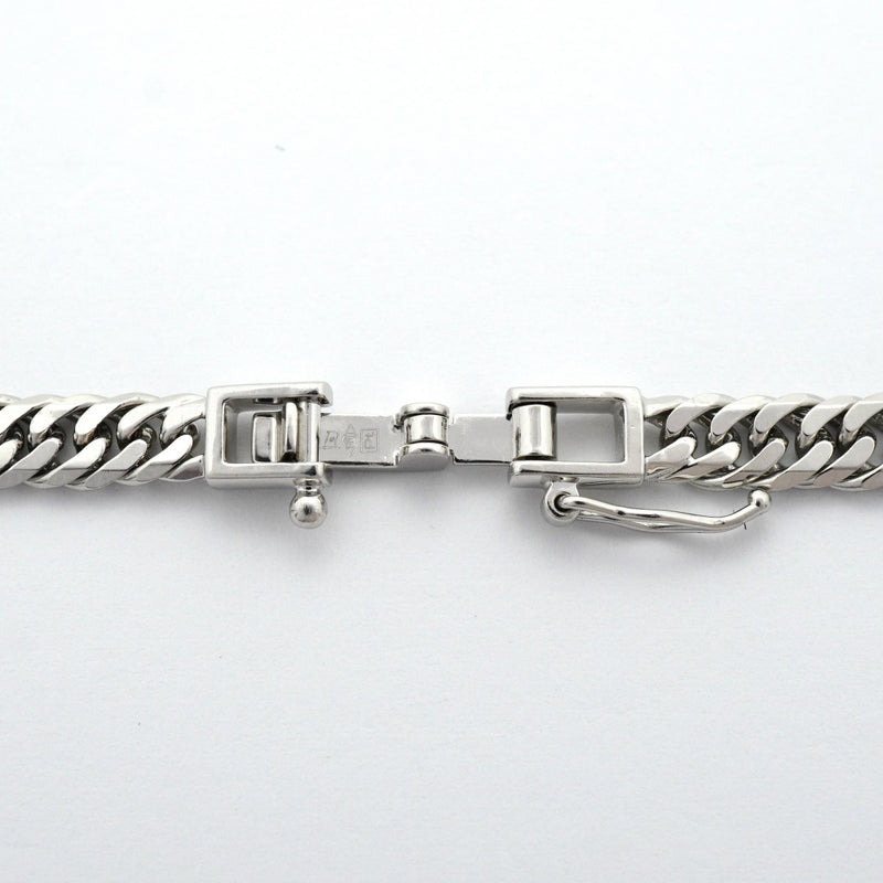 【6khe0028】喜平 ネックレス Pt850 プラチナ 6面 ダブル 50.5cm 30.6g キヘイ【中古】メンズ レディース ユニセックス