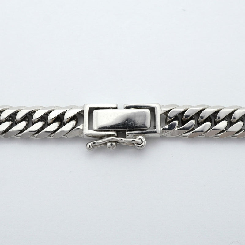 【6khe0031】喜平 ネックレス Pt850 プラチナ 6面 ダブル 50.6cm 50.8g キヘイ【中古】メンズ レディース ユニセックス