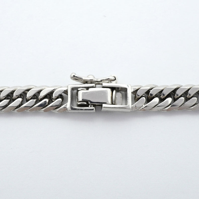 【6khe0031】喜平 ネックレス Pt850 プラチナ 6面 ダブル 50.6cm 50.8g キヘイ【中古】メンズ レディース ユニセックス