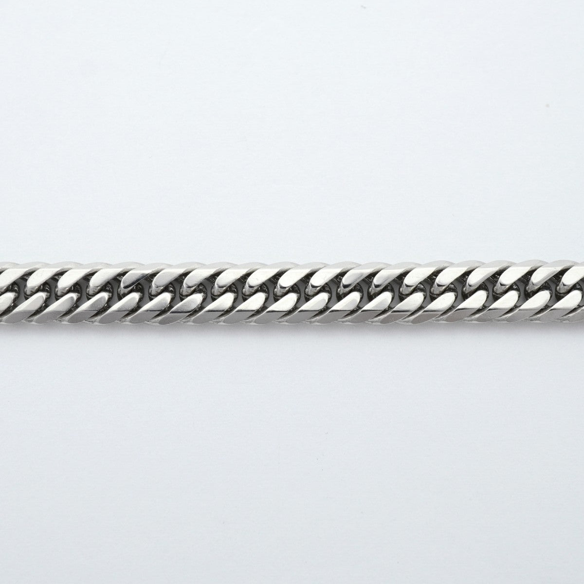 【6khe0031】喜平 ネックレス Pt850 プラチナ 6面 ダブル 50.6cm 50.8g キヘイ【中古】メンズ レディース ユニセックス