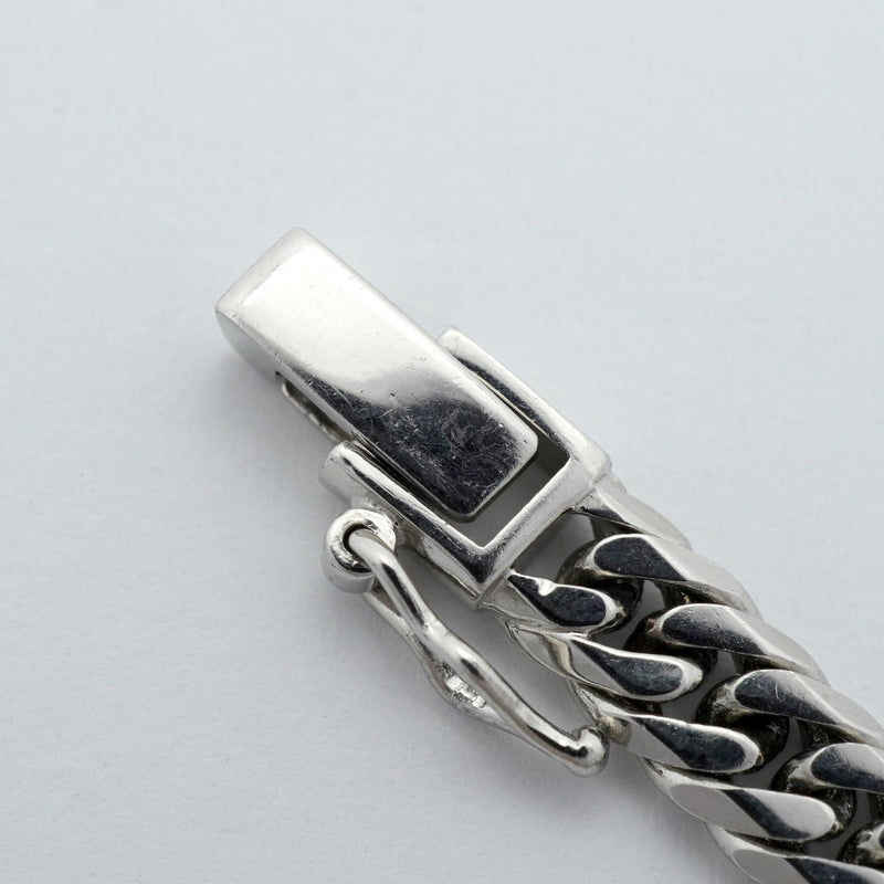 【6khe0031】喜平 ネックレス Pt850 プラチナ 6面 ダブル 50.6cm 50.8g キヘイ【中古】メンズ レディース ユニセックス