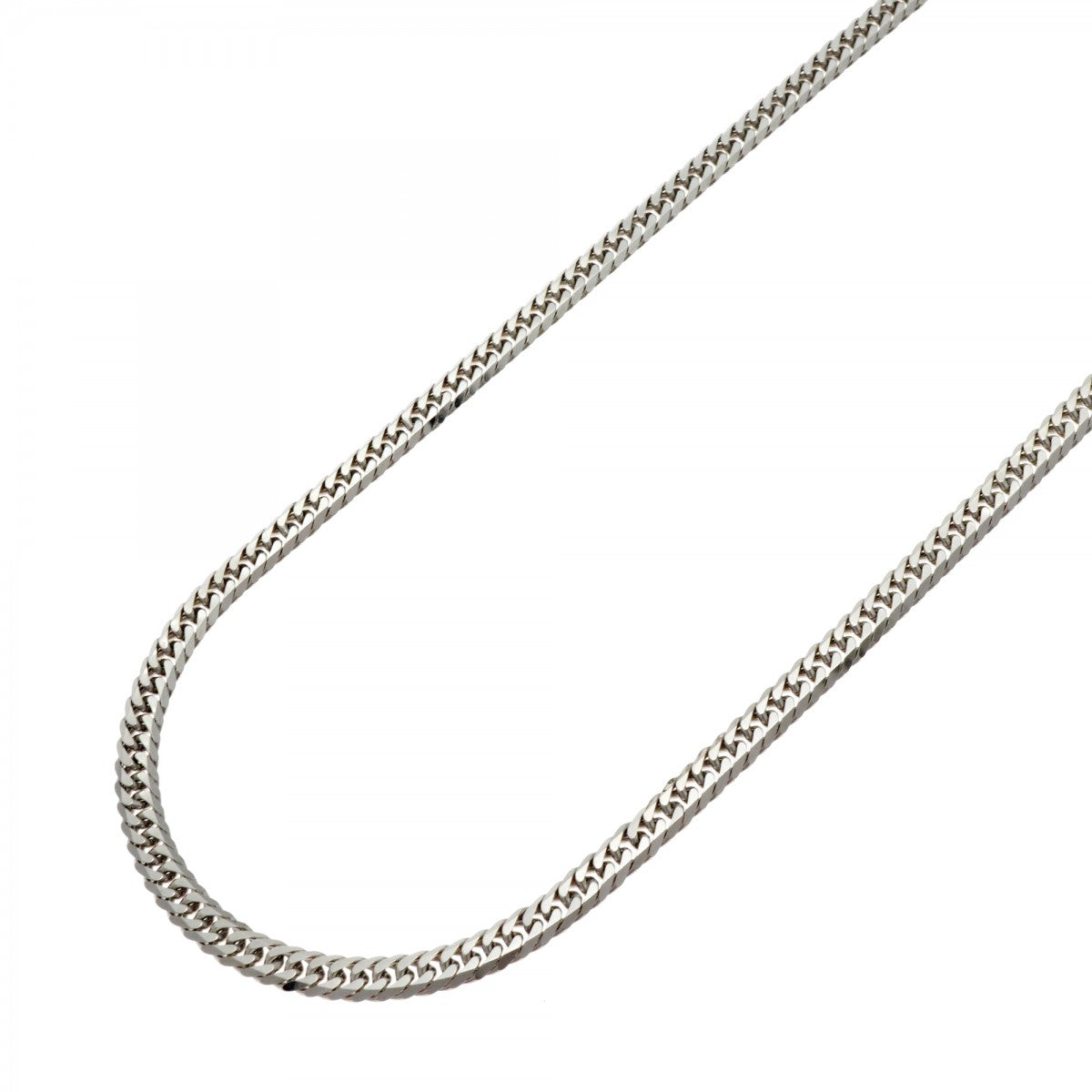 【6khe0032】喜平 ネックレス Pt850 プラチナ 6面 ダブル 50.3cm 20.4g キヘイ【中古】メンズ レディース ユニセックス