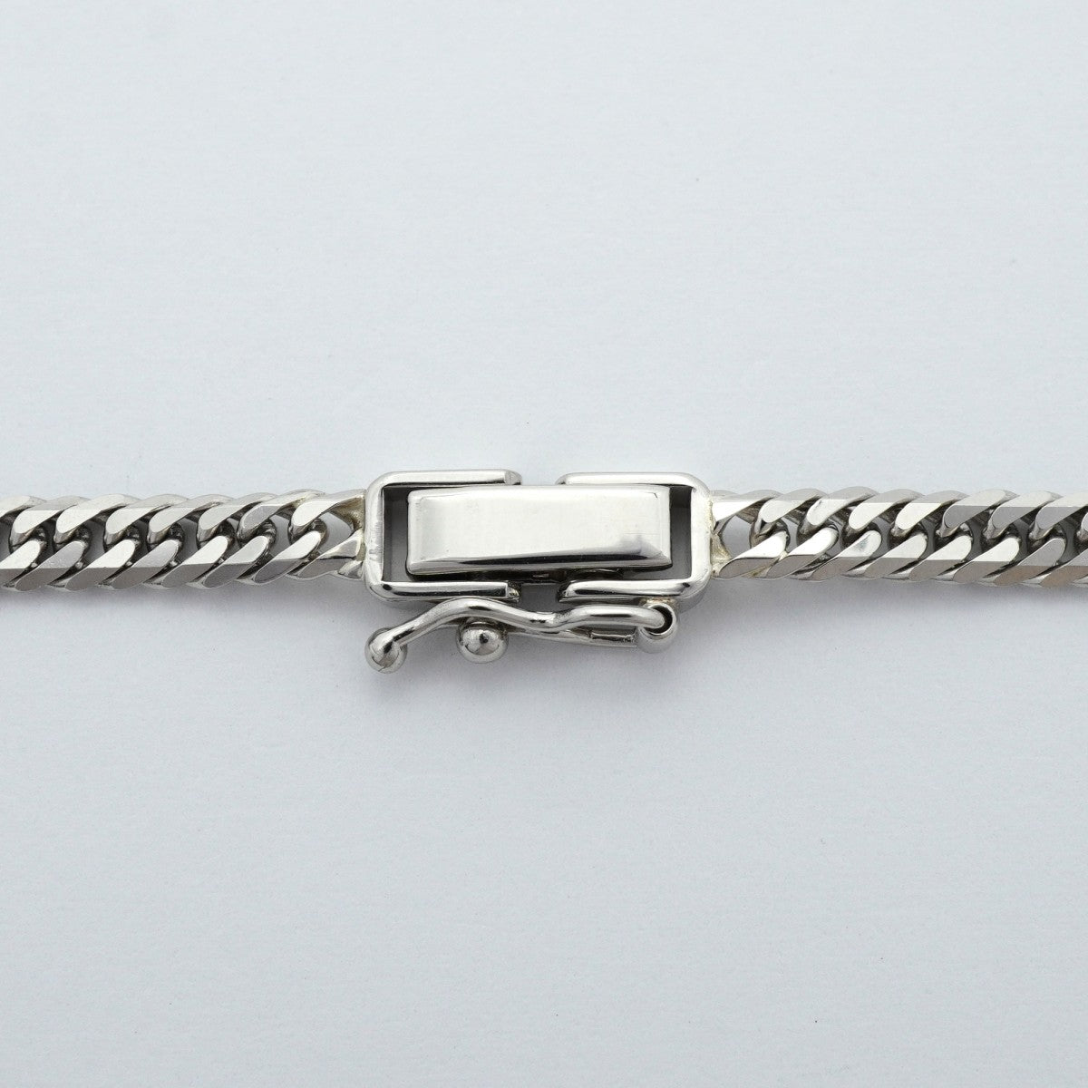 【6khe0032】喜平 ネックレス Pt850 プラチナ 6面 ダブル 50.3cm 20.4g キヘイ【中古】メンズ レディース ユニセックス