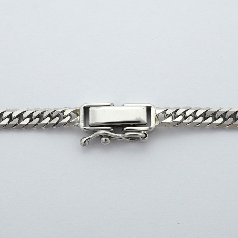 【6khe0032】喜平 ネックレス Pt850 プラチナ 6面 ダブル 50.3cm 20.4g キヘイ【中古】メンズ レディース ユニセックス