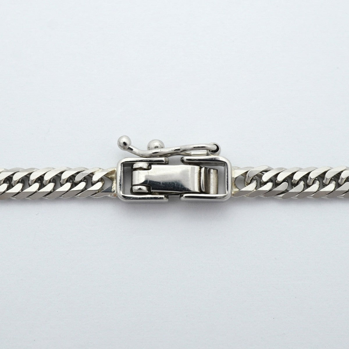 【6khe0032】喜平 ネックレス Pt850 プラチナ 6面 ダブル 50.3cm 20.4g キヘイ【中古】メンズ レディース ユニセックス
