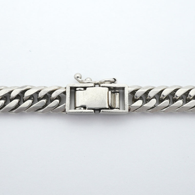 【6khe0033】喜平 ネックレス Pt850 プラチナ 6面 ダブル 62.3cm 99.6g キヘイ【中古】メンズ レディース ユニセックス