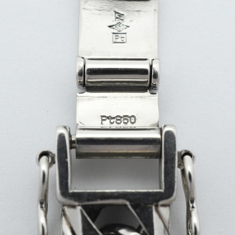 【6khe0034】喜平 ブレスレット Pt850 プラチナ 8面 トリプル 20.7cm 50.1g キヘイ【中古】メンズ レディース ユニセックス