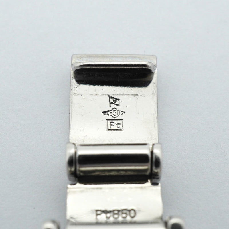 【6khe0034】喜平 ブレスレット Pt850 プラチナ 8面 トリプル 20.7cm 50.1g キヘイ【中古】メンズ レディース ユニセックス