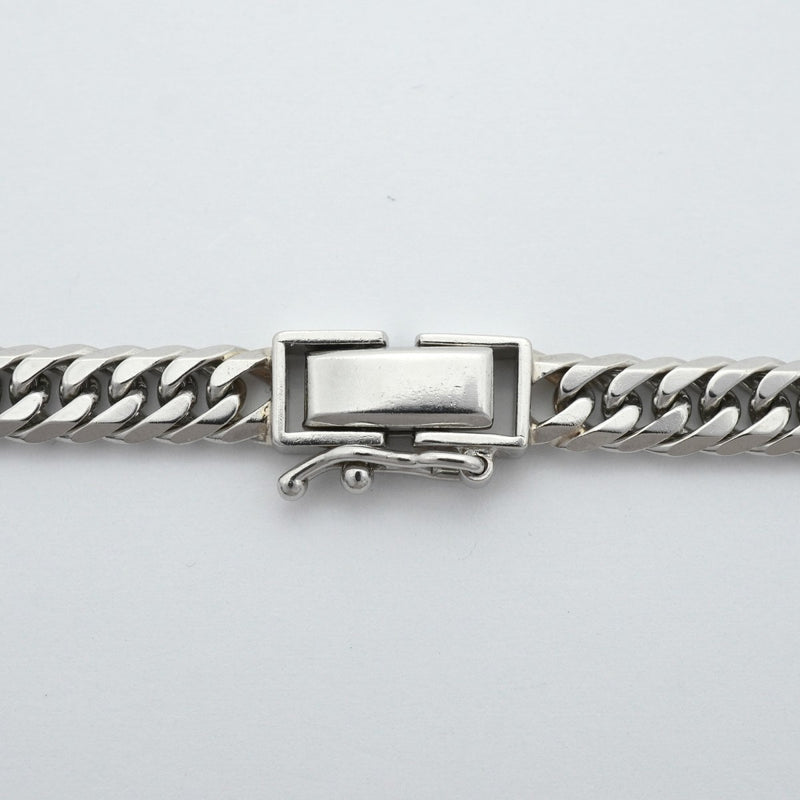 【6khe0035】喜平 ネックレス Pt850 プラチナ 6面 ダブル 51cm 50.4g キヘイ【中古】メンズ レディース ユニセックス