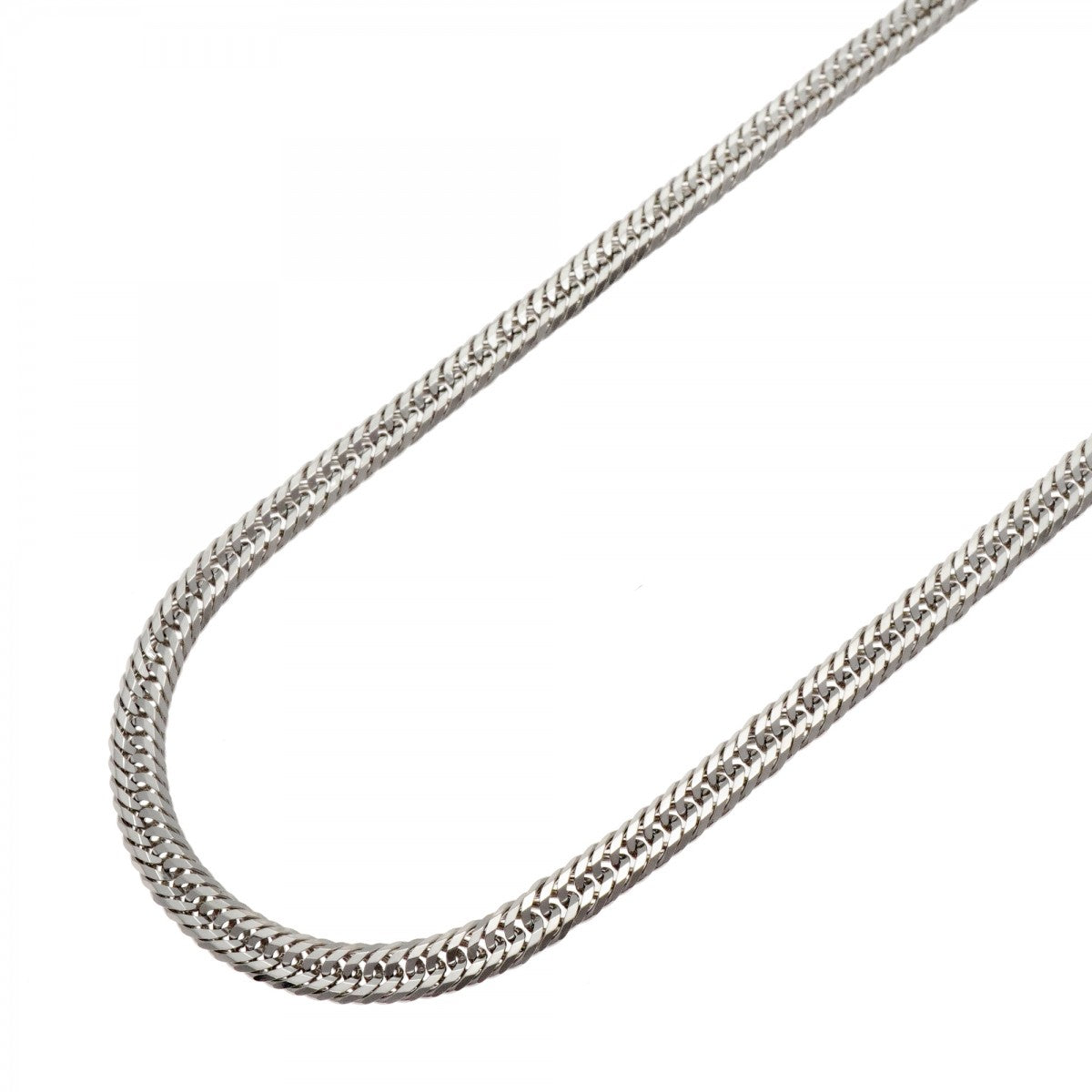 【6khe0037】喜平 ネックレス Pt850 プラチナ トリプル 12面 45.8cm 27.7g キヘイ【中古】メンズ レディース ユニセックス