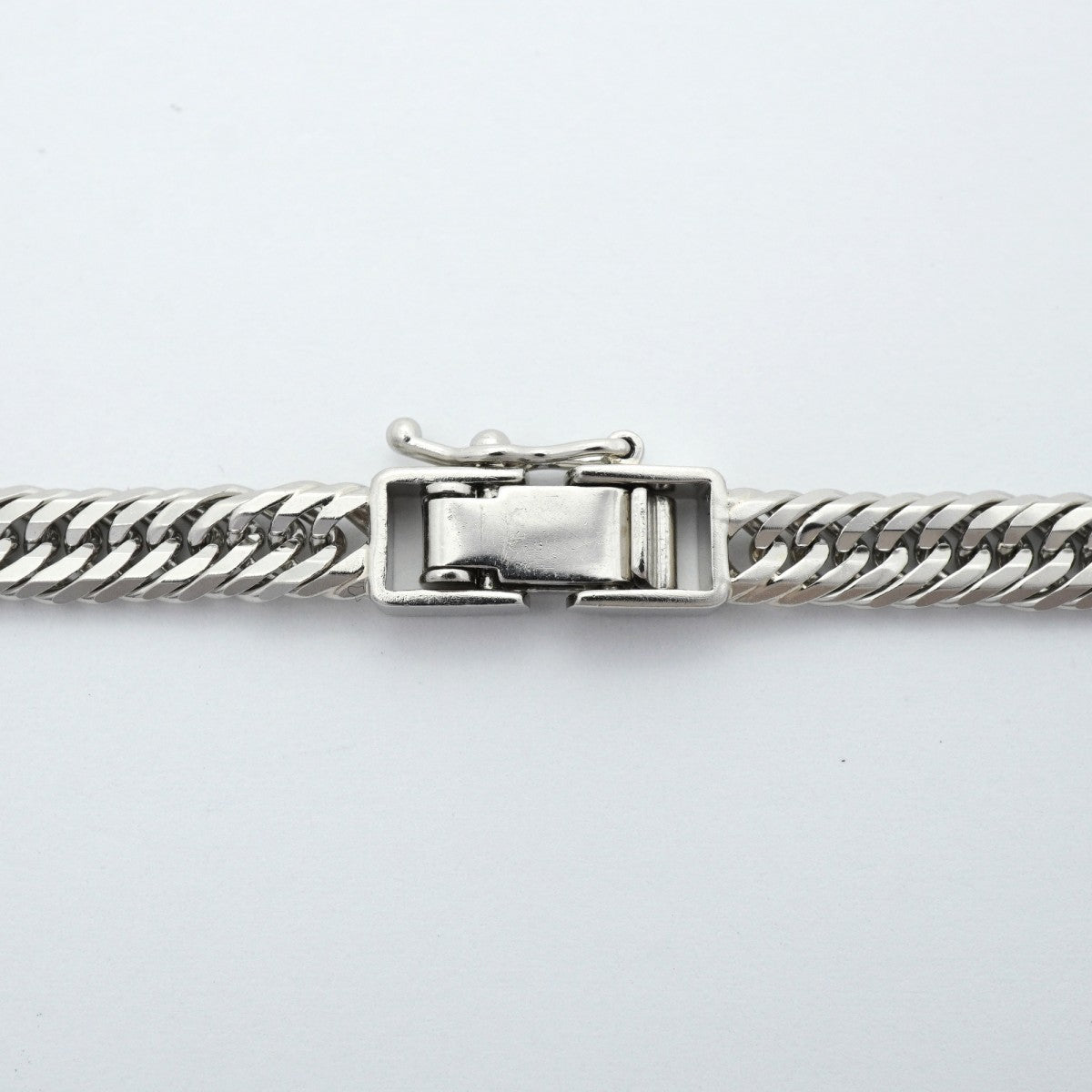 【6khe0037】喜平 ネックレス Pt850 プラチナ トリプル 12面 45.8cm 27.7g キヘイ【中古】メンズ レディース ユニセックス