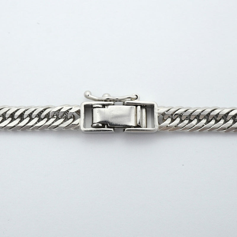 【6khe0037】喜平 ネックレス Pt850 プラチナ トリプル 12面 45.8cm 27.7g キヘイ【中古】メンズ レディース ユニセックス