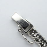 【6khe0037】喜平 ネックレス Pt850 プラチナ トリプル 12面 45.8cm 27.7g キヘイ【中古】メンズ レディース ユニセックス