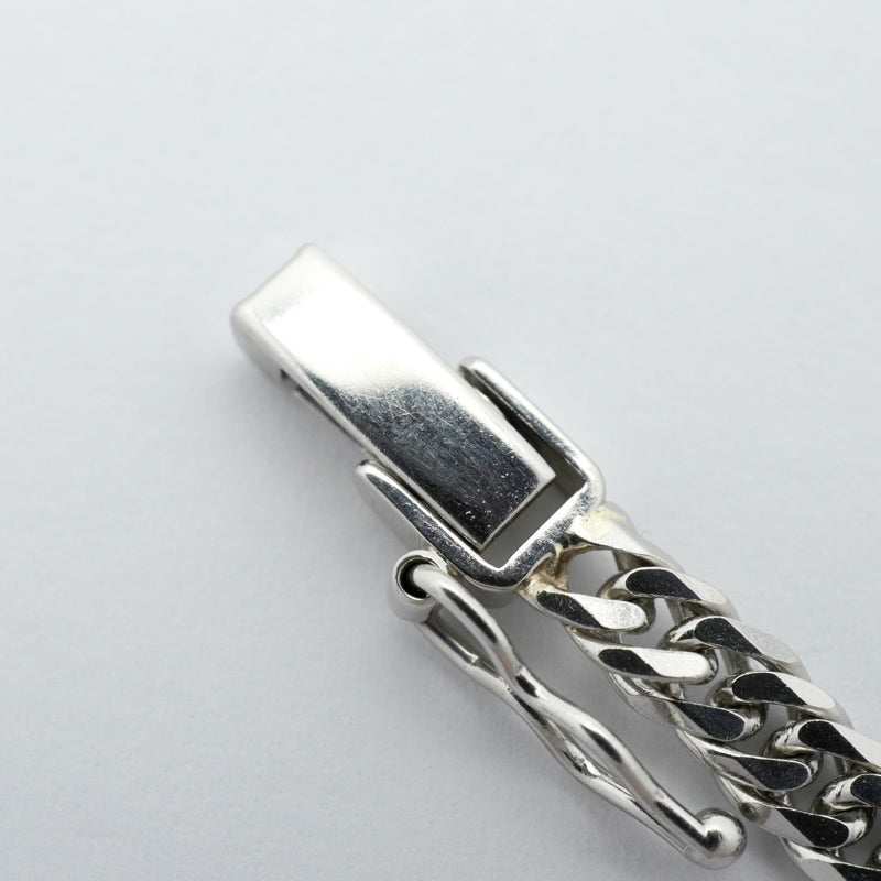 【6khe0040】喜平 ネックレス Pt850 プラチナ 6面 ダブル 60.6cm 30.2g キヘイ【中古】メンズ レディース ユニセックス