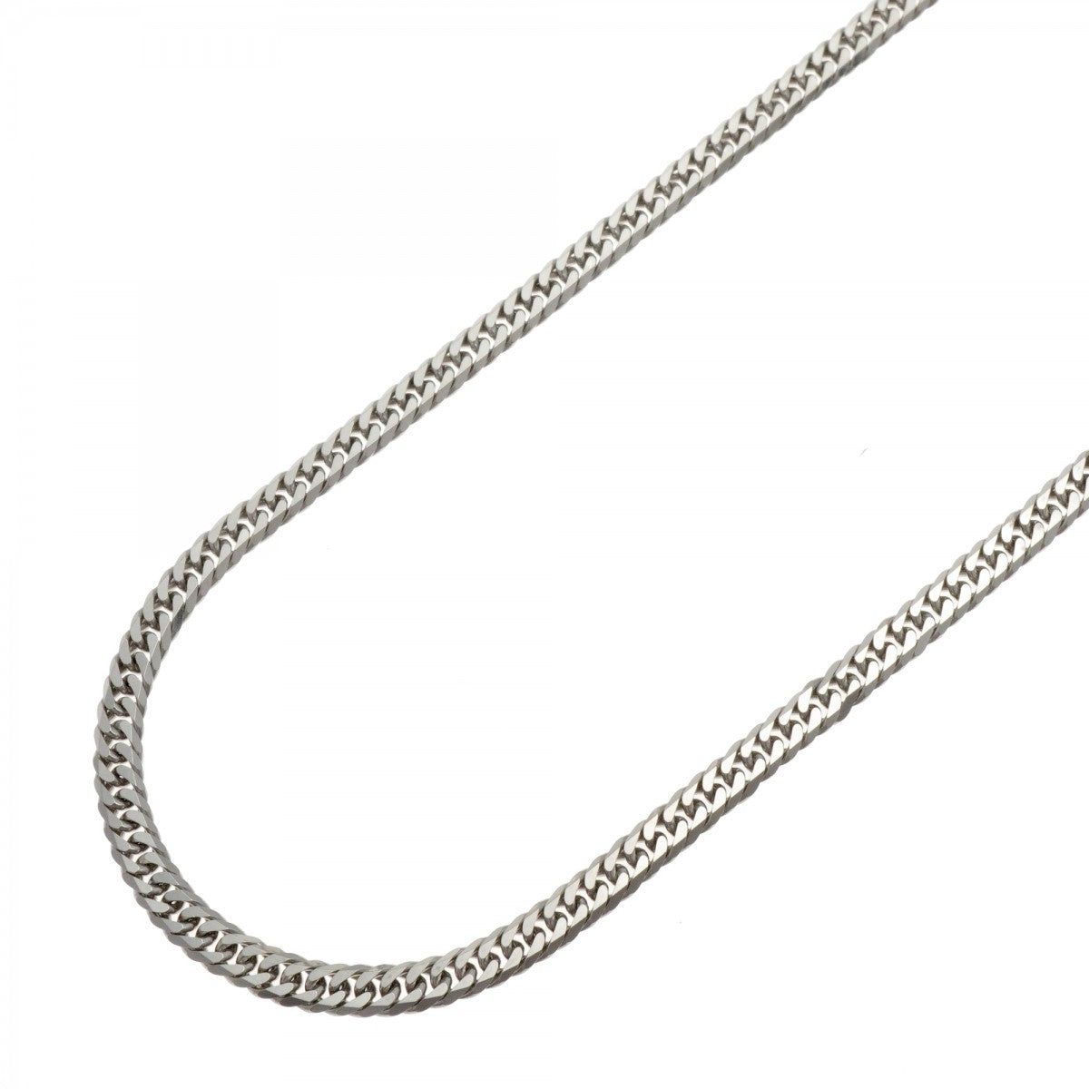 【6khe0040】喜平 ネックレス Pt850 プラチナ 6面 ダブル 60.6cm 30.2g キヘイ【中古】メンズ レディース ユニセックス