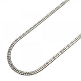 【6khe0040】喜平 ネックレス Pt850 プラチナ 6面 ダブル 60.6cm 30.2g キヘイ【中古】メンズ レディース ユニセックス