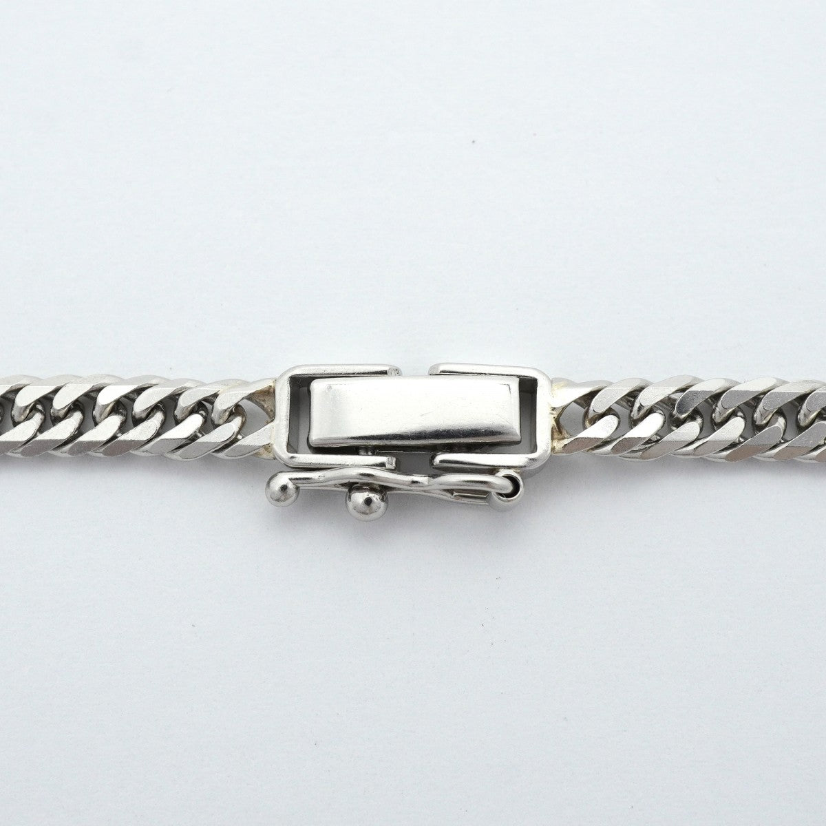 【6khe0040】喜平 ネックレス Pt850 プラチナ 6面 ダブル 60.6cm 30.2g キヘイ【中古】メンズ レディース ユニセックス