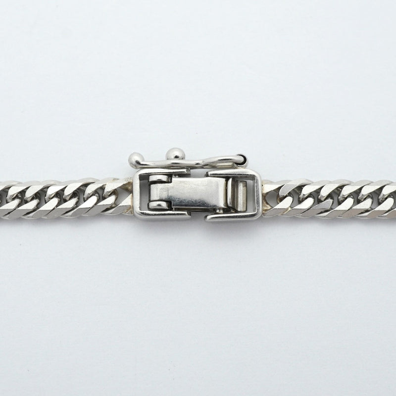 【6khe0040】喜平 ネックレス Pt850 プラチナ 6面 ダブル 60.6cm 30.2g キヘイ【中古】メンズ レディース ユニセックス