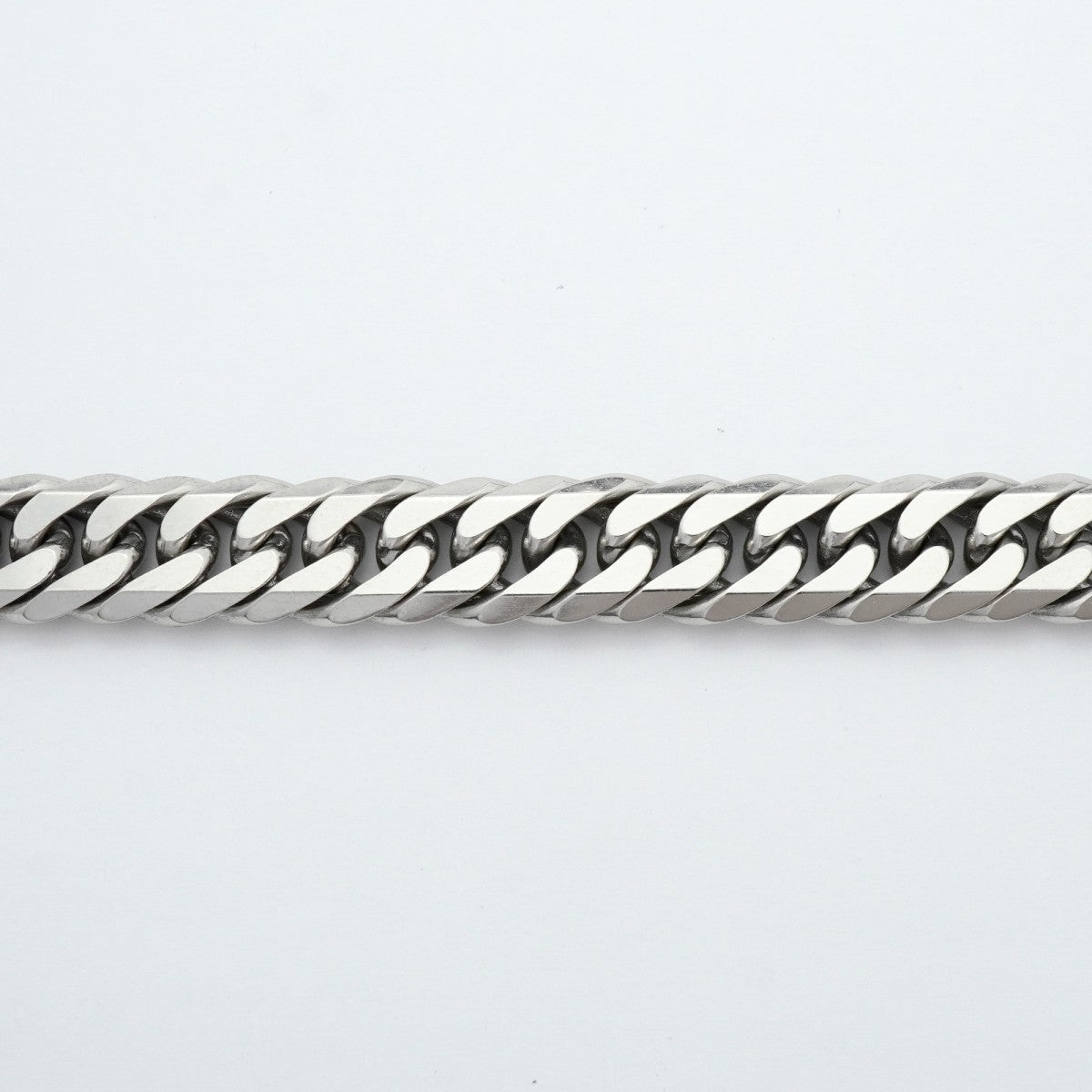 【6khe0041】喜平 ネックレス Pt850 プラチナ 6面 ダブル 50.7cm 150.1g キヘイ【中古】メンズ レディース ユニセックス