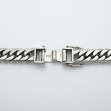 【6khe0041】喜平 ネックレス Pt850 プラチナ 6面 ダブル 50.7cm 150.1g キヘイ【中古】メンズ レディース ユニセックス