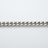 【6khe0042】喜平 ブレスレット Pt850 プラチナ 8面 シングル 20.5cm 30.8g キヘイ【中古】メンズ レディース ユニセックス