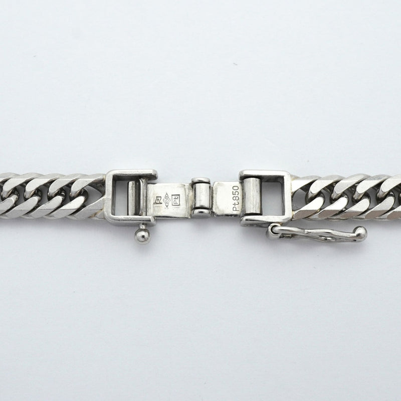【6khe0043】喜平 ネックレス Pt850 プラチナ 6面 ダブル 51.2cm 50.2g キヘイ【中古】メンズ レディース ユニセックス