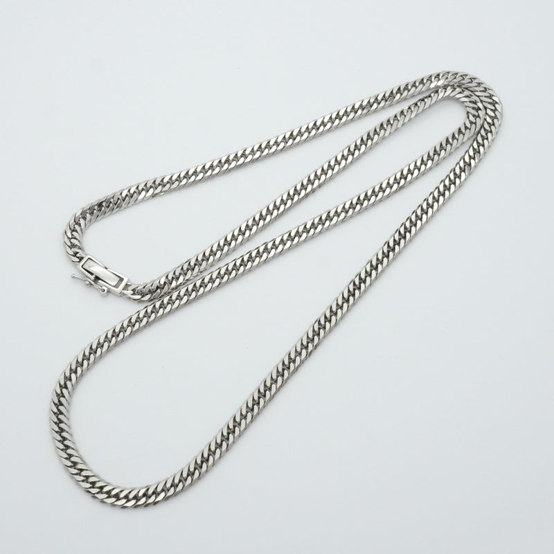 【6khe0044】喜平 ネックレス Pt850 プラチナ 6面 ダブル 50.5cm 31.4g キヘイ【中古】メンズ レディース ユニセックス
