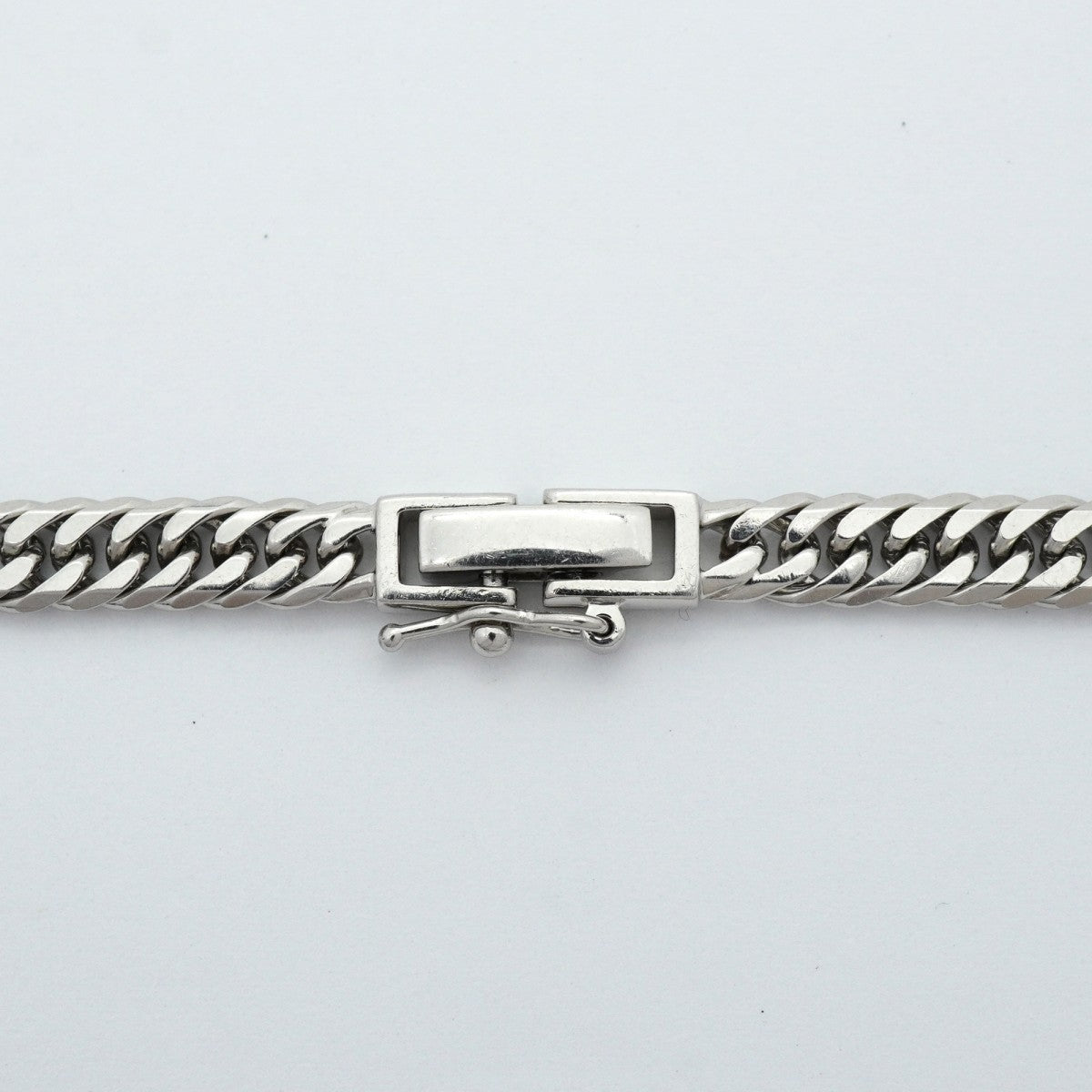 【6khe0044】喜平 ネックレス Pt850 プラチナ 6面 ダブル 50.5cm 31.4g キヘイ【中古】メンズ レディース ユニセックス