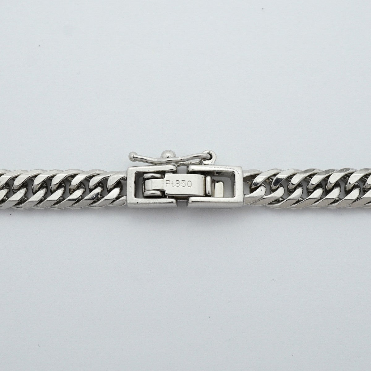 【6khe0044】喜平 ネックレス Pt850 プラチナ 6面 ダブル 50.5cm 31.4g キヘイ【中古】メンズ レディース ユニセックス