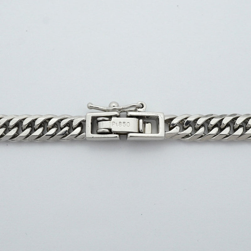 【6khe0044】喜平 ネックレス Pt850 プラチナ 6面 ダブル 50.5cm 31.4g キヘイ【中古】メンズ レディース ユニセックス