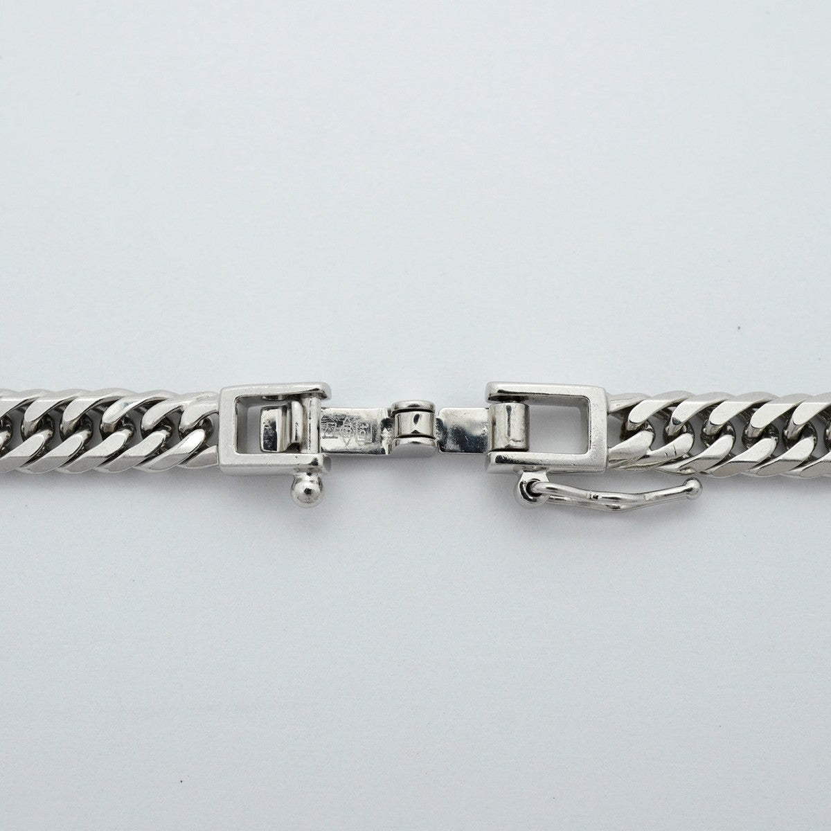 【6khe0044】喜平 ネックレス Pt850 プラチナ 6面 ダブル 50.5cm 31.4g キヘイ【中古】メンズ レディース ユニセックス