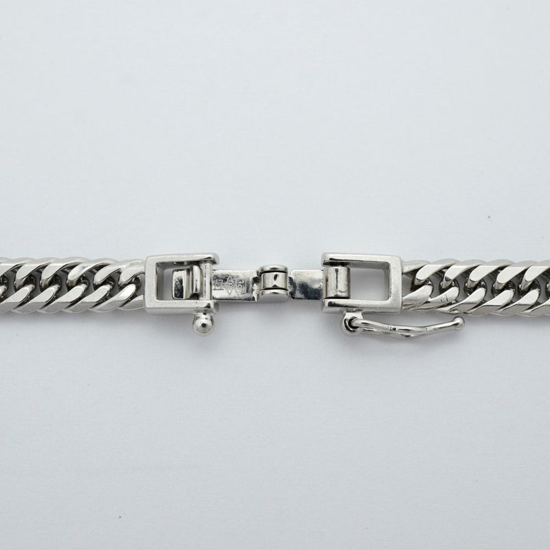 【6khe0044】喜平 ネックレス Pt850 プラチナ 6面 ダブル 50.5cm 31.4g キヘイ【中古】メンズ レディース ユニセックス