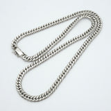 【6khe0045】喜平 ネックレス Pt850 プラチナ 6面 ダブル 52.1cm 70.5g キヘイ【中古】メンズ レディース ユニセックス