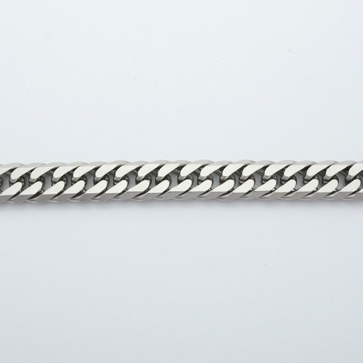 【6khe0045】喜平 ネックレス Pt850 プラチナ 6面 ダブル 52.1cm 70.5g キヘイ【中古】メンズ レディース ユニセックス