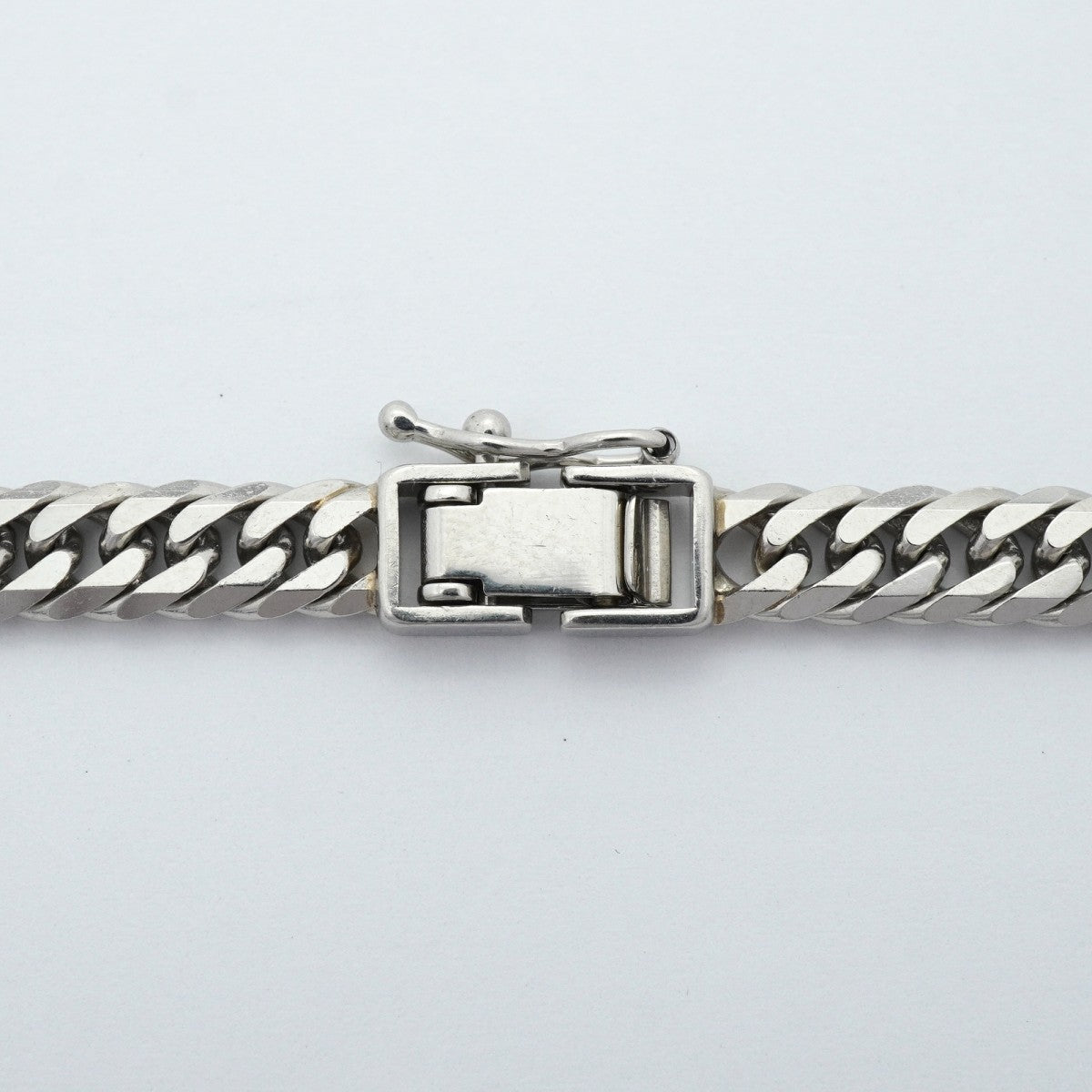 【6khe0046】喜平 ネックレス Pt850 プラチナ 6面 ダブル 50.8cm 50.2g キヘイ【中古】メンズ レディース ユニセックス