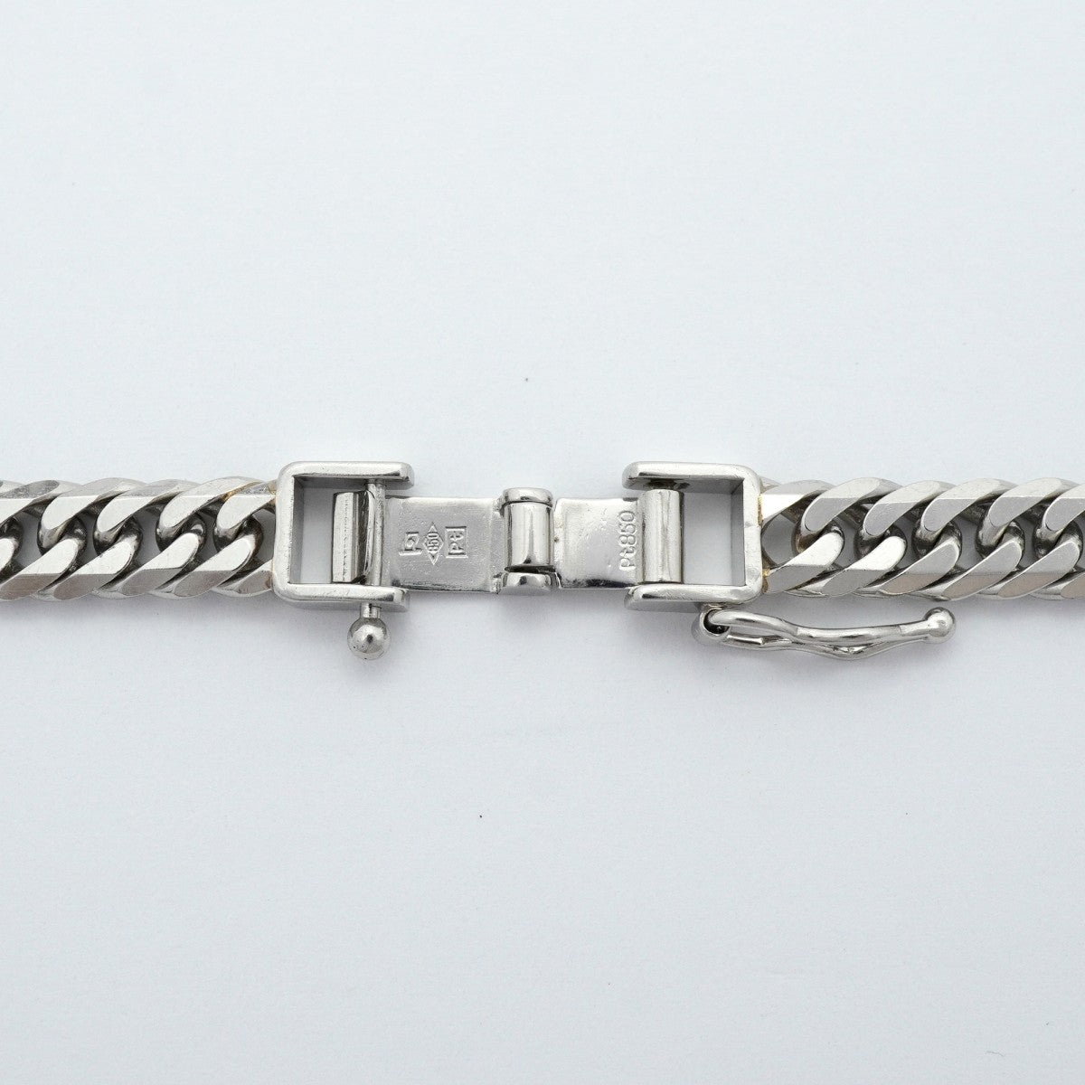 【6khe0046】喜平 ネックレス Pt850 プラチナ 6面 ダブル 50.8cm 50.2g キヘイ【中古】メンズ レディース ユニセックス